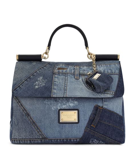 dolce gabbana bags sicily|dolce gabbana denim bag.